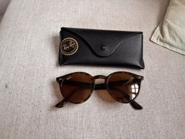 Sonnenbrille Ray-Ban Wayfarer braun mit Etui guter Zustand