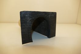 Spur H0: Tunnelportal 1-gleisig gealtert