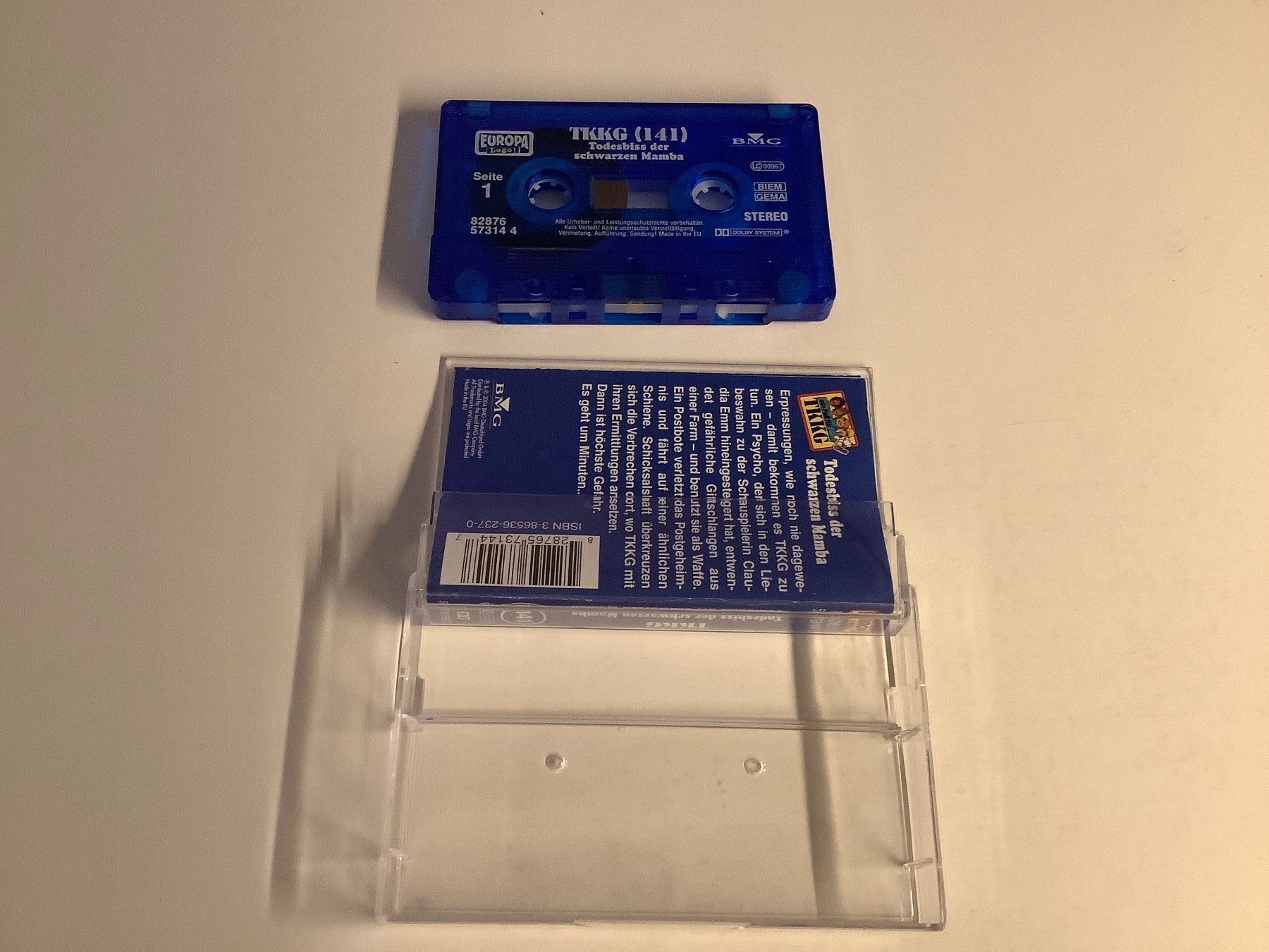 Musicassette: TKKG MC Nr. 141 - Todesbiss der schwarzen Mamba – Usato da Gutenswil venduto da Hamzian 1