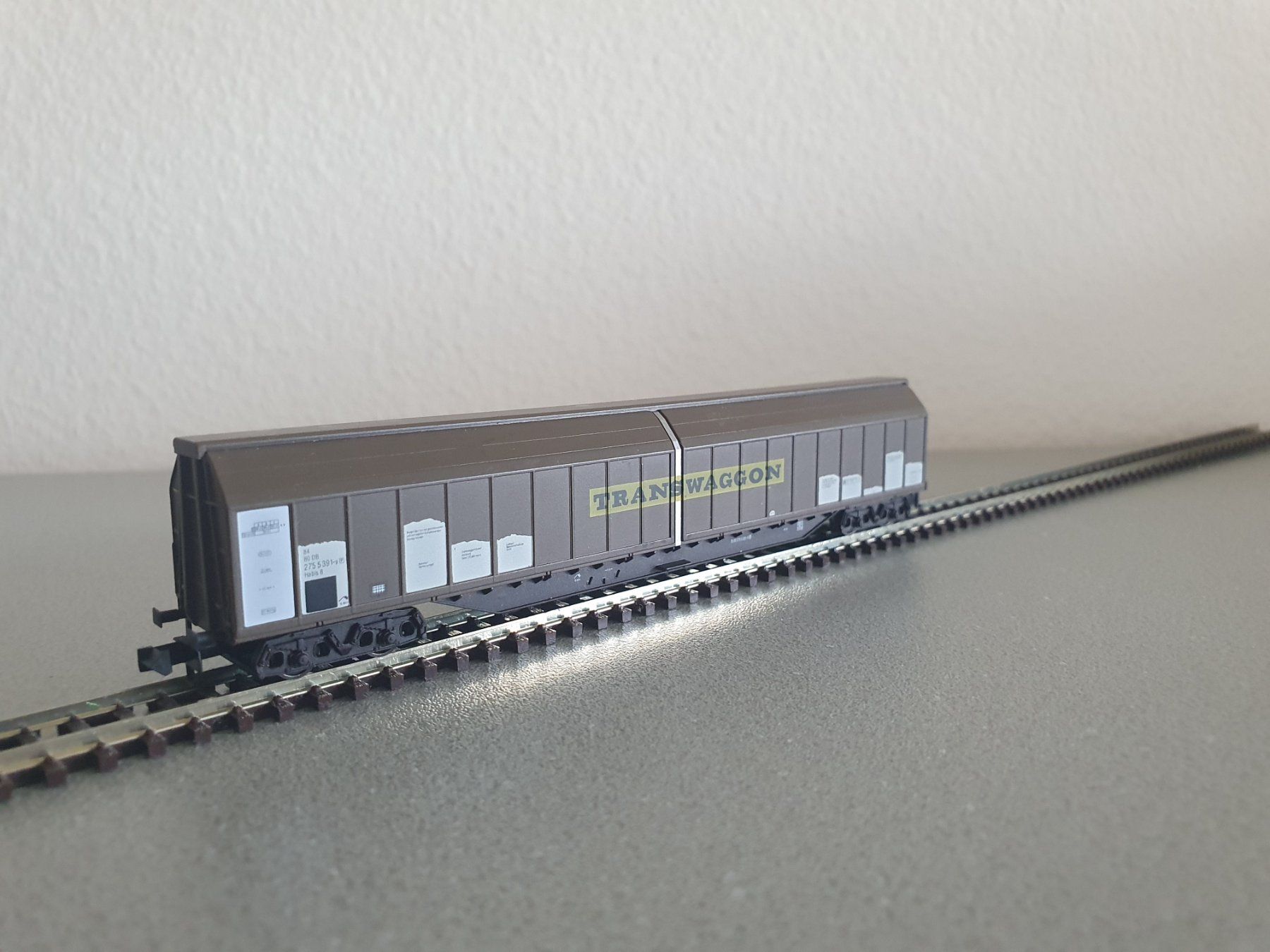 Arnold Modellini di ferrovie: Arnold Güterwagen Transwaggon Spur N – Usato da Henau venduto da fag_lzx9