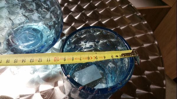 Vasen & Gefässe: Deko Vasen aus Glas NEU – Neu (gemäss Beschreibung) aus Uerkheim von Justi.y 2