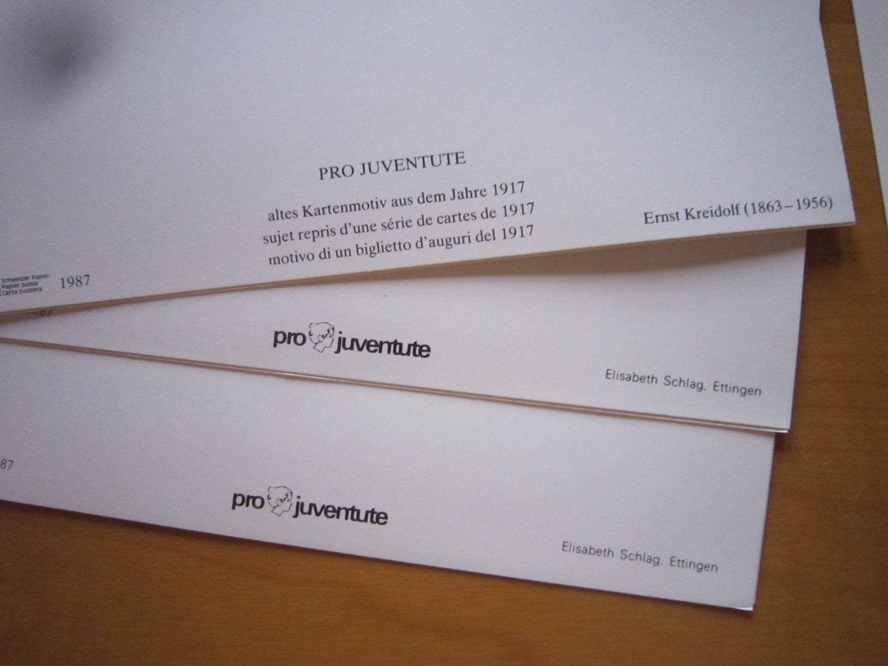 Tutti i francobolli: LOT A Projuventute Postkarten – Usato da Gordola venduto da Polentaefung 8