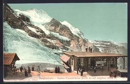 Eigergletscher, Station an der Jungfraub