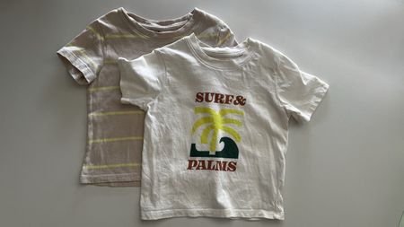 2x Kids Summer T-Shirts Size 92