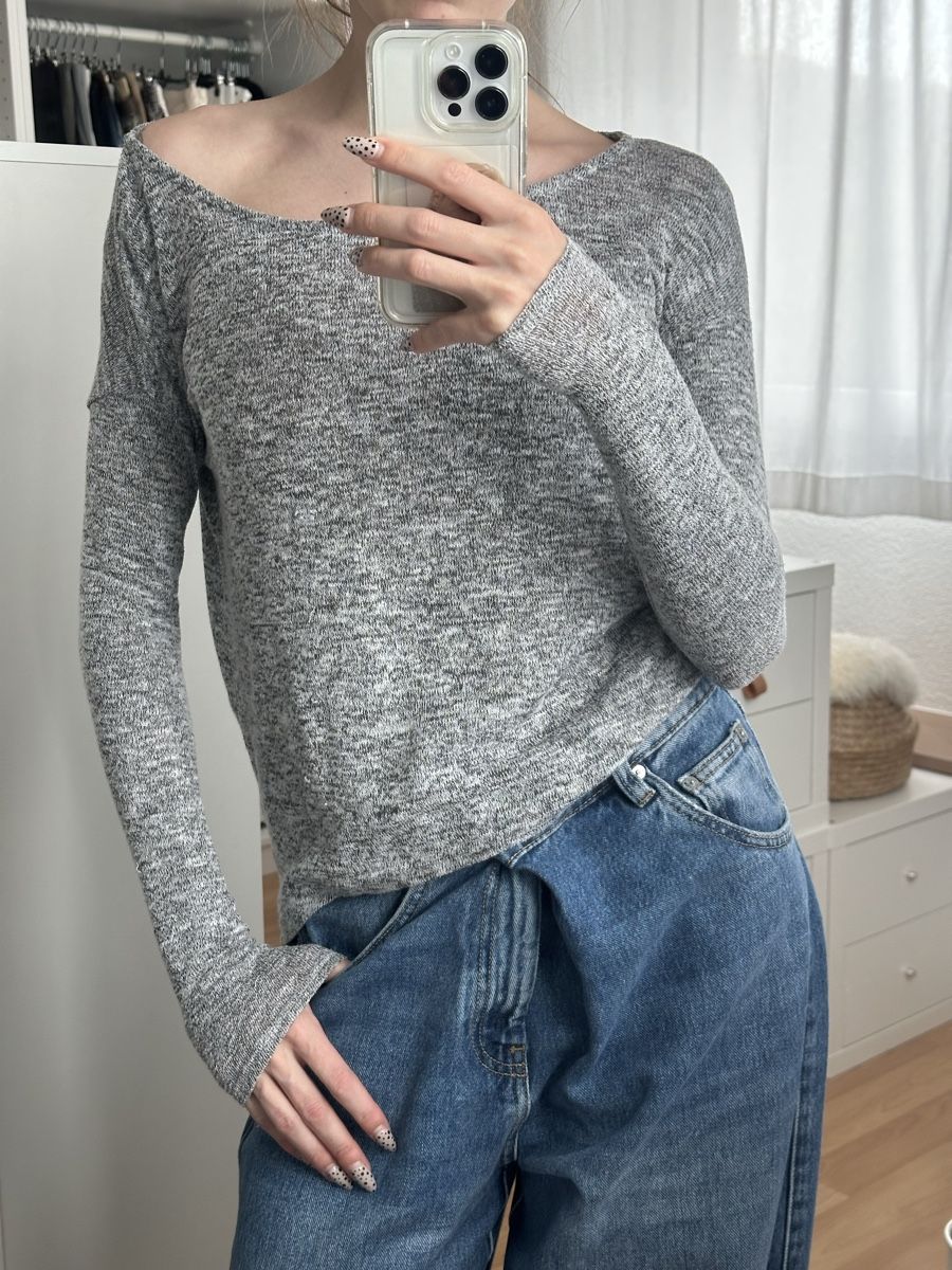 Maglioni & Felpe: Pullover Tally Weijl meliert grau Grösse XS – Usato da Frauenfeld venduto da vanyllua