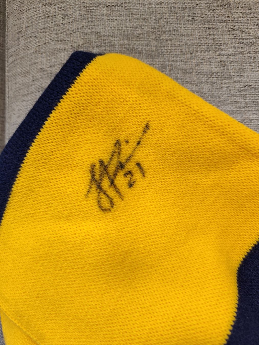 Foulard & Sciarpe: SC Langenthal Fan Schal – Usato da Lenzburg venduto da Iso_jcf7 1
