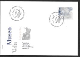 FDC 1023 Sondermarke Museo Vela ET 9.5.2001
