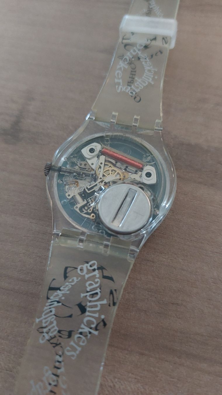 Swatch Orologi: Swatch and graphickers Armbanduhr – Usato da Pratteln venduto da Rapplemcunzel 2