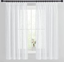 Vorhänge Leinenoptik 2 Stück BxH 140x137cm