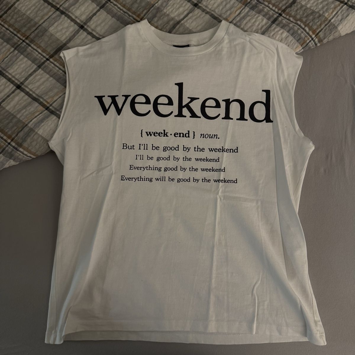 T-shirt: Tanktop weiss Grösse M – Usato da Hinwil venduto da norisenya