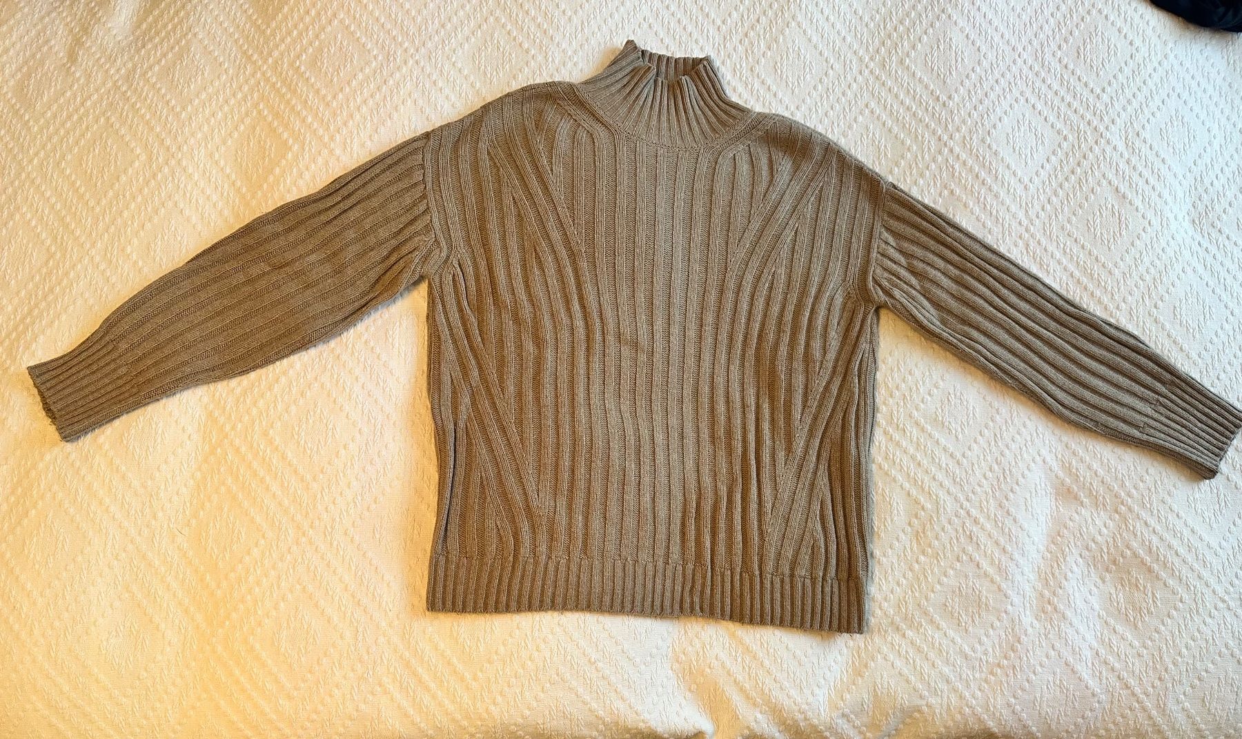 Massimo Dutti Pullover & Sweatshirts: Damen Strickpullover Massimo Dutti beige – Gebraucht aus Bülach von Jubet 1