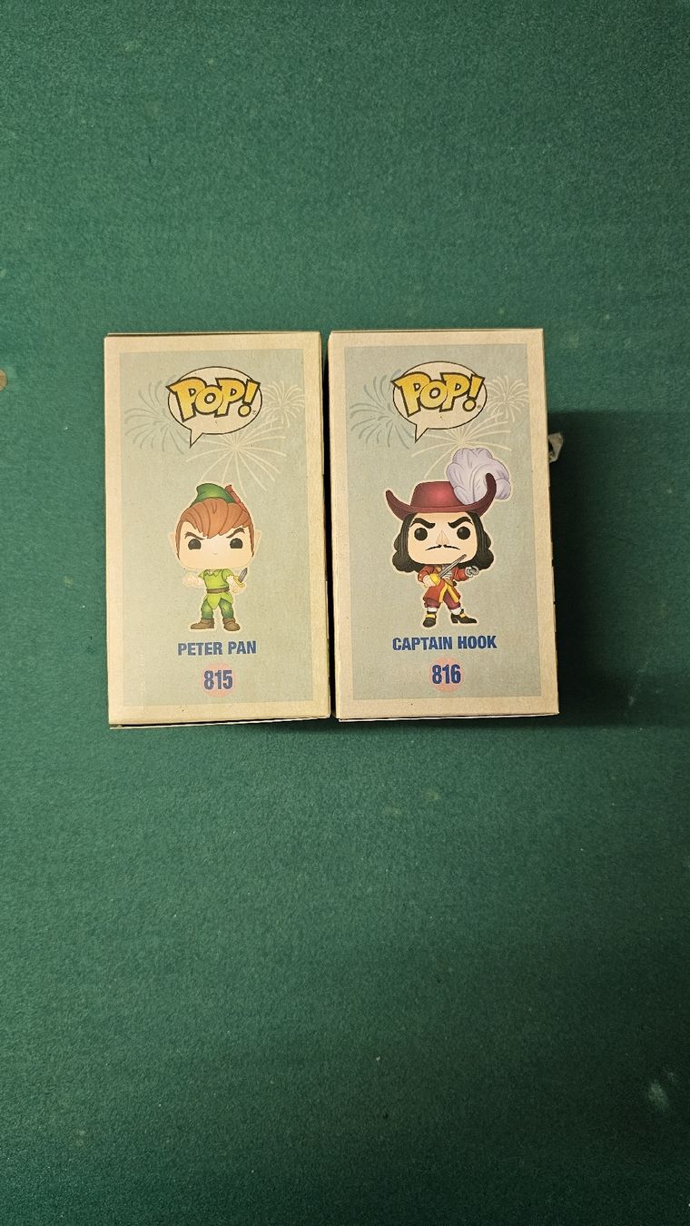 Funko Statuette: Funko Pop Peter Pan #815 und Hook #816 – Nuovo e nell'imballaggio originale da Thalwil venduto da jas_gy5h 3