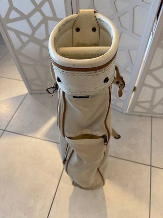 Golfbag in weiss