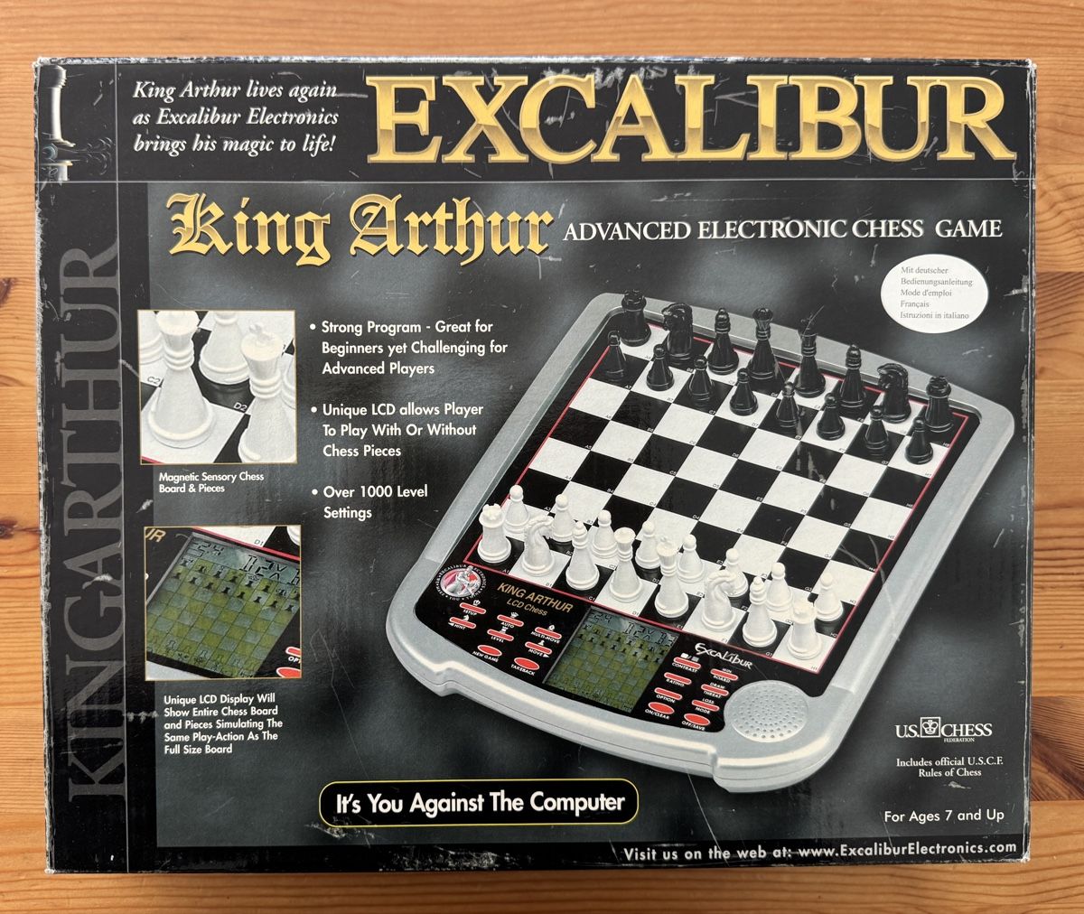 Giochi: Elektronisches Schachspiel / Schachcomputer - Excalibur – Usato da Baar venduto da melanielu 3