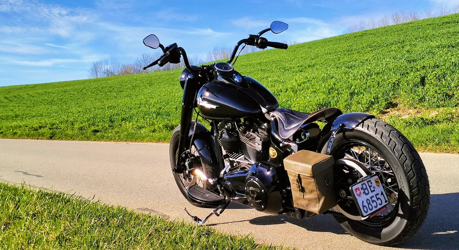 Harley Davidson Softail Slim S Auspuff