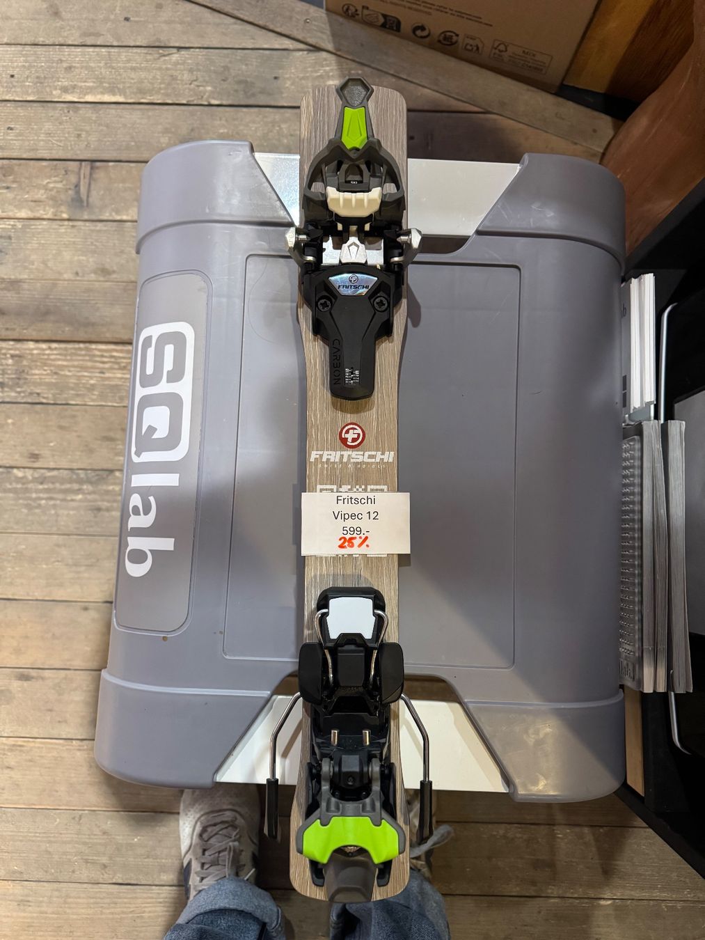 Fritschi Bindungen: Fritschi Vipec Evo 12 90mm – Neu und originalverpackt aus Lauterbrunnen von Imboden-Bike
