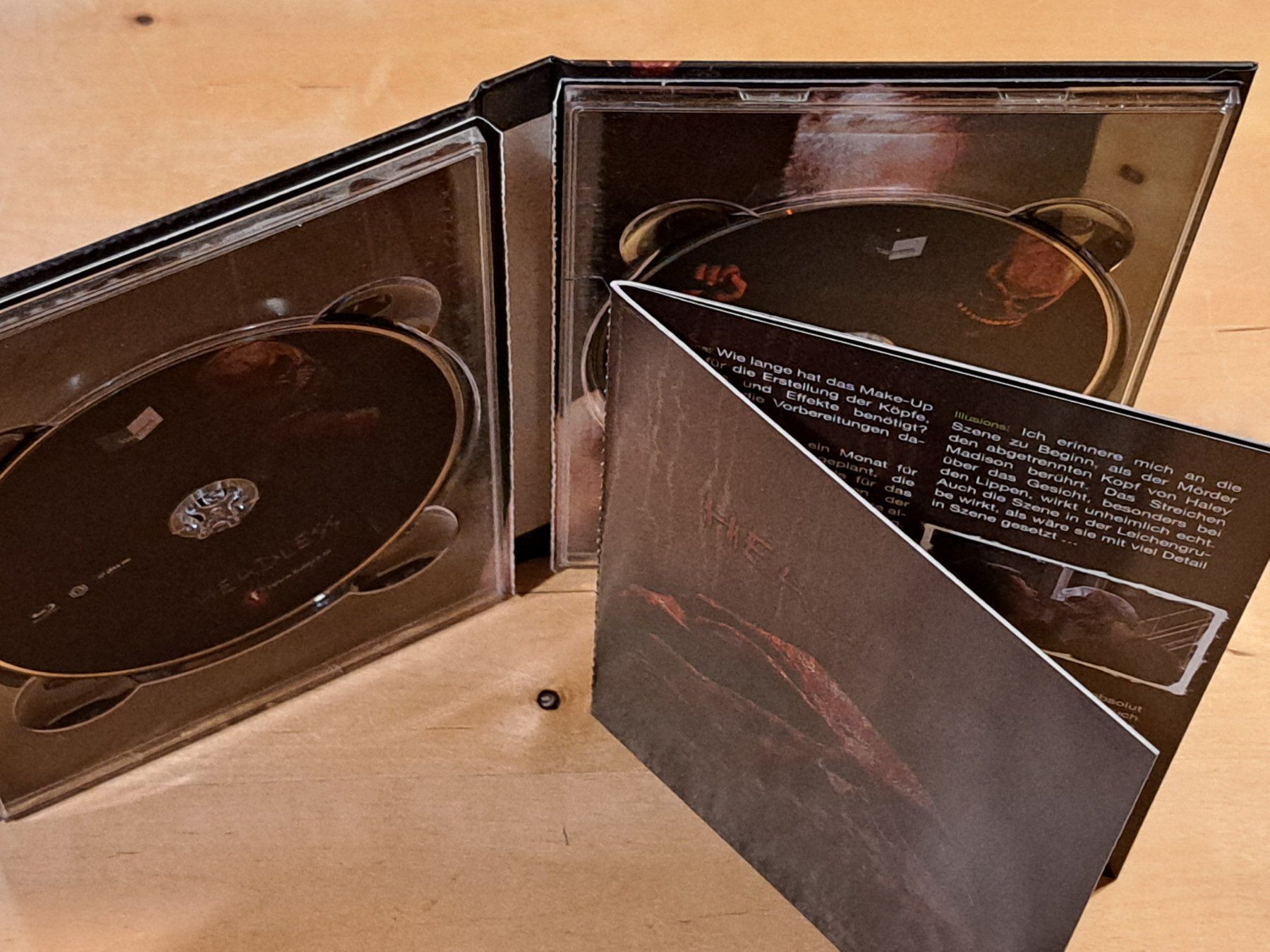 Tutti i DVDs: Mediabook Headless mit Blu-ray und DVD – Nuovo (secondo la descrizione) da Unterseen venduto da Kanica 8