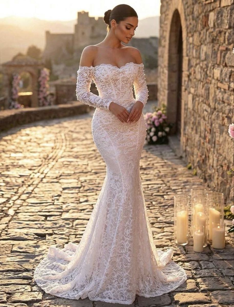 Vestiti: Brautkleid  – Nuovo (secondo la descrizione) da Biel/Bienne venduto da cvi_np86