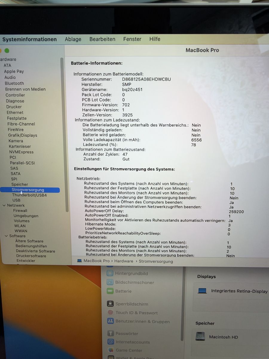 Apple Notebooks: Apple MacBook Pro 15" i7 1TB SSD – Gebraucht aus Burgdorf von manusch02 5