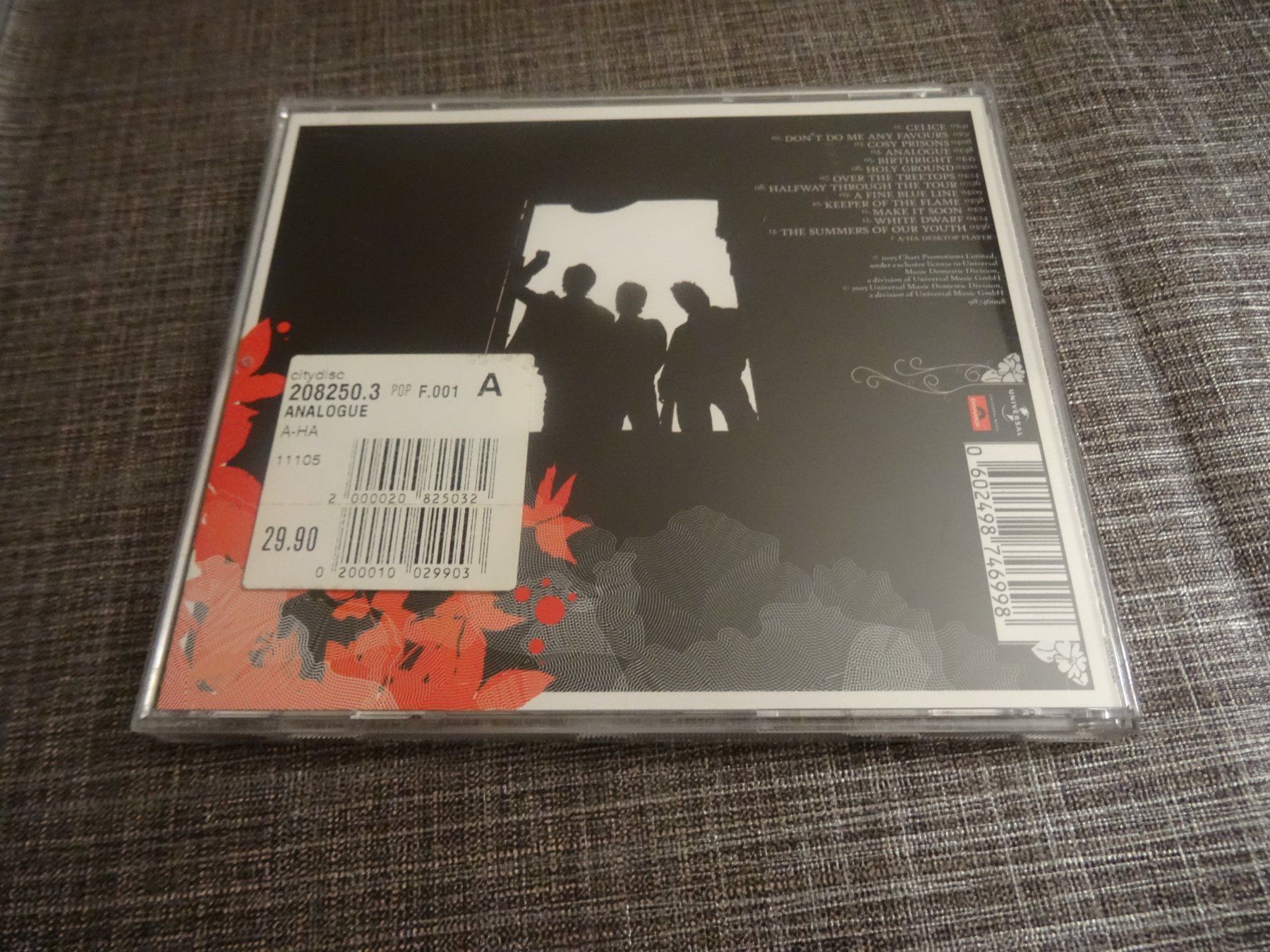 CD: A-HA AHA - Analogue CD Album – Usato da Olten venduto da Disc-Ausverkauf 1