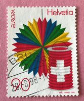 Nr.952 mit Stempel Nationalfeiertag-Lampions 1998  