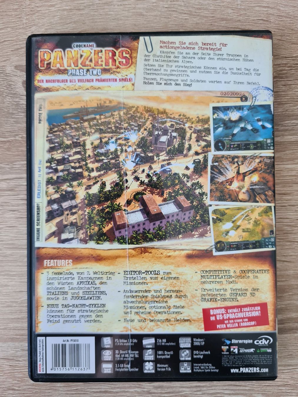 Giochi: Codename: Panzers Phase Two (German) - PC – Usato da Carouge GE venduto da Franllo 1