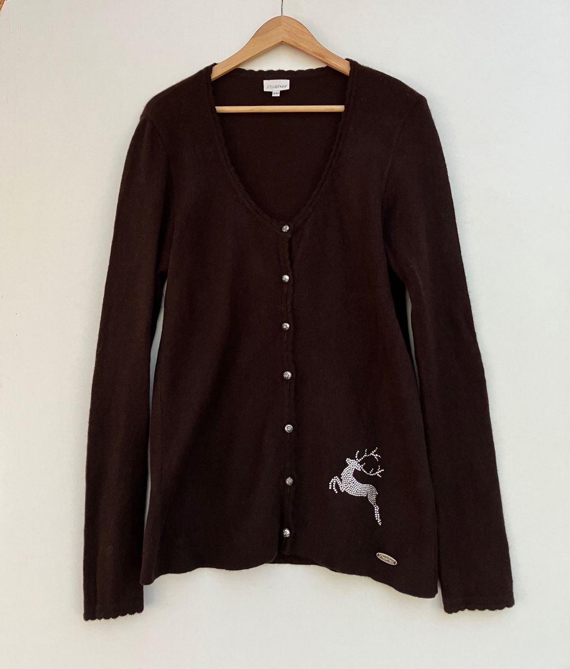 Giacche: Steffner Wolle Strickjacke Gr.42 – Usato da Unterägeri venduto da Jutka_04