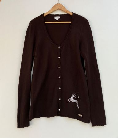 Steffner Wolle Strickjacke Gr.42