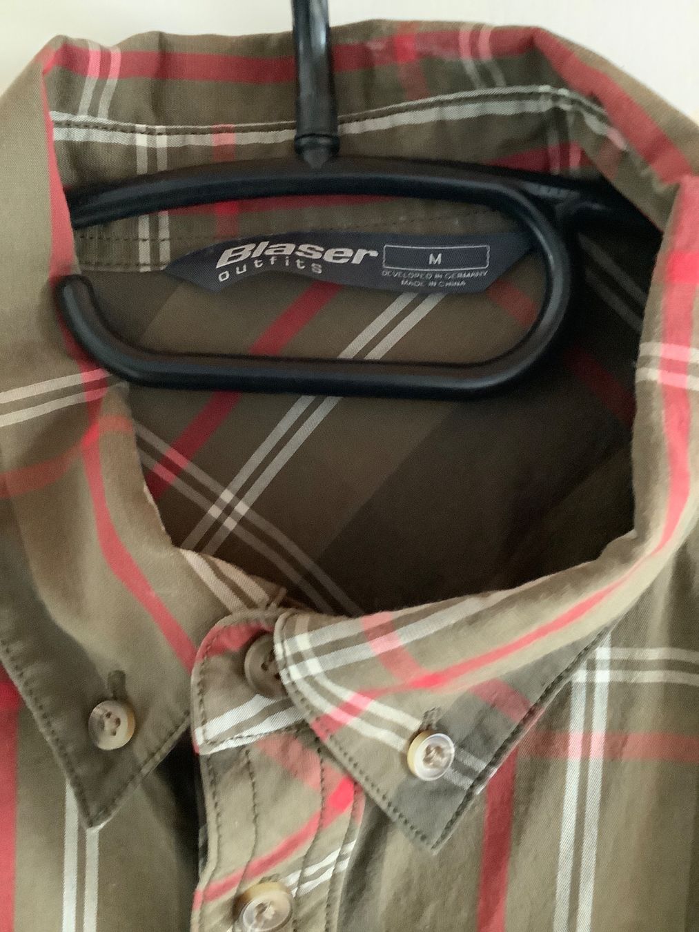 Camicie: Trekking Outdoor Wander Hemd Herren Grösse M – Nuovo (secondo la descrizione) da Zürich venduto da Verde21 3