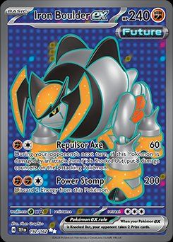 Pokémon Carte collezionabili: Iron Boulder ex - Pokémon TCG - TEF 192/162 | EN – Nuovo (secondo la descrizione) da Thalwil venduto da ramsey92