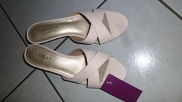 Lascana Pantolette Gr. 38 neu, rose
