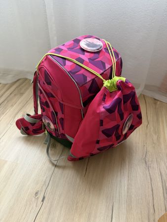 Schulrucksack Ergobag, pink-lila