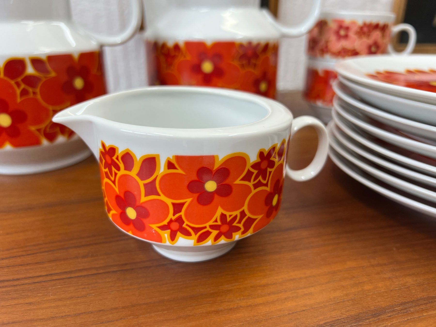 Winterling Set di piatti: Retro 70s Geschirrset - Winterling Marktleuthen – Usato da Walzenhausen venduto da stilvollwohnen 1