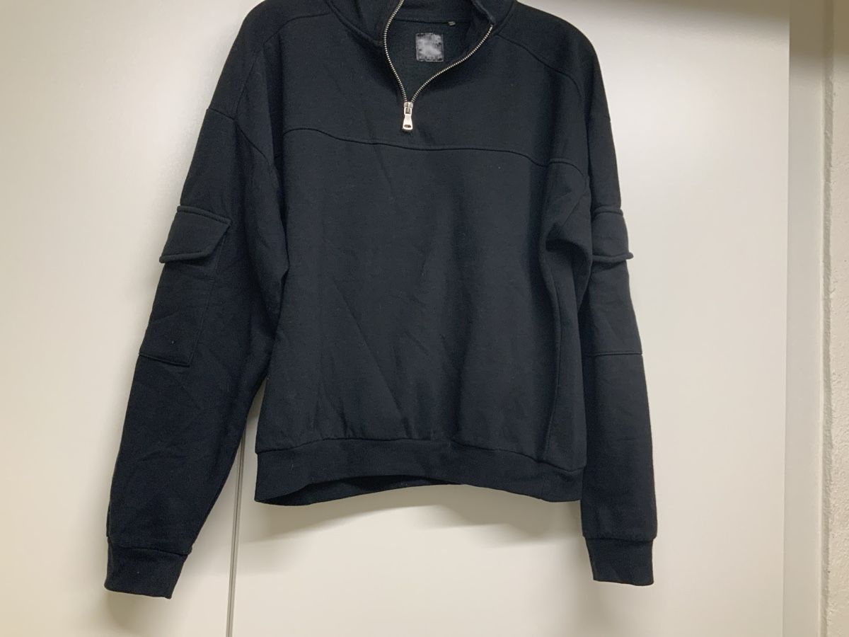 Maglioni & Felpe: Chicorée Pullover mit Reissverschluss schwarz Grösse L – Usato da Wallisellen venduto da AS.TZ.