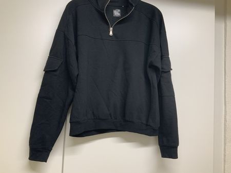 Chicorée Pullover mit Reissverschluss schwarz Grösse L