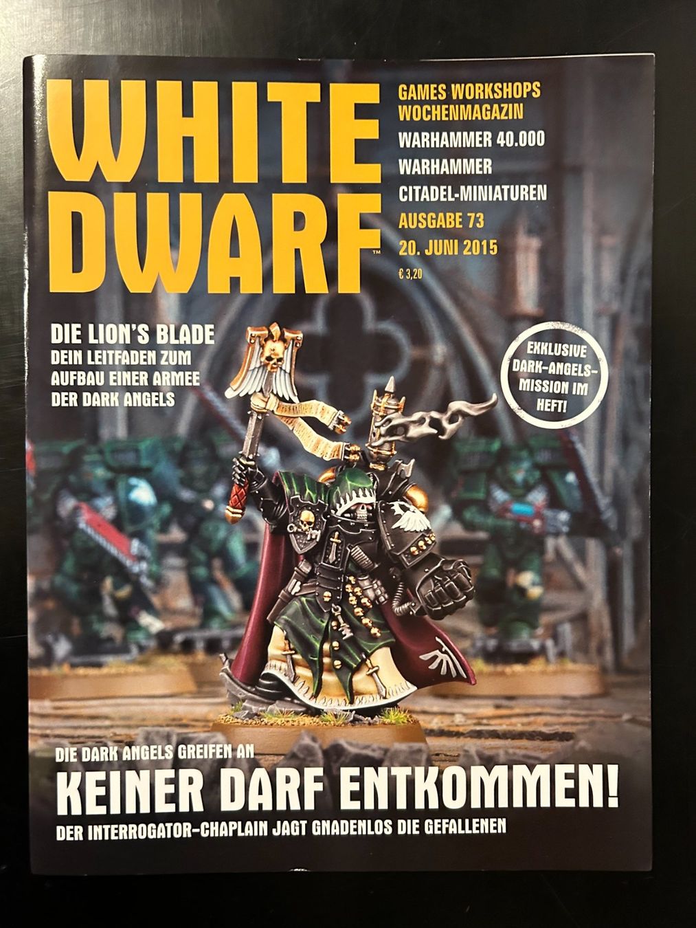 Riviste & Magazine: Warhammer - White Dwarf Magazin Nr. 73 - 20. Juni 2015 – Usato da Biberstein venduto da Lou13lou