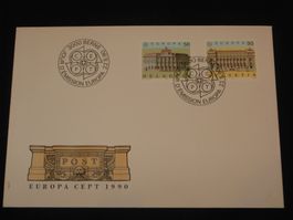 Werbemarken Europa FDC 1990 Nr. 797-798