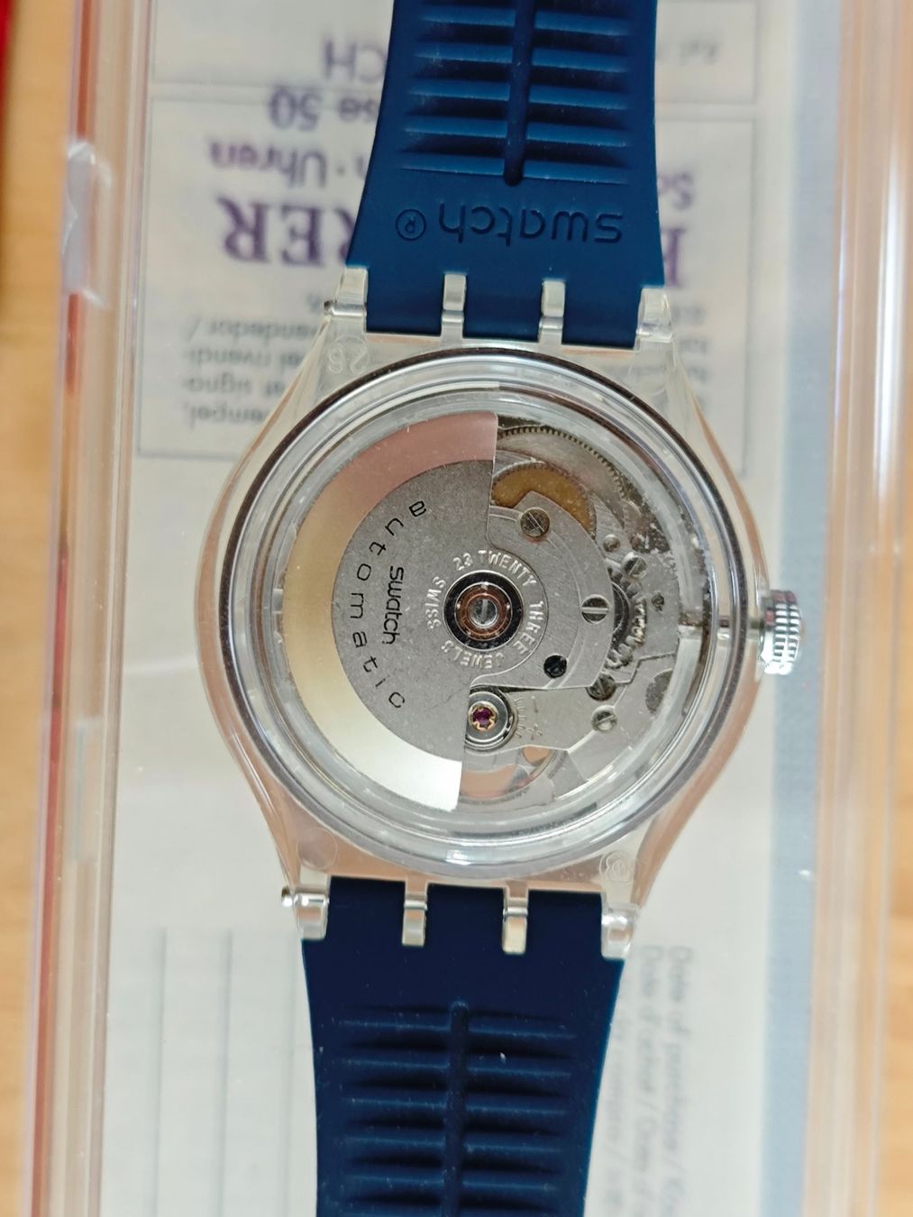 Swatch Montres: Swatch Automatique Red Ahead – Neuf avec emballage d'origine à YVERDON-LES-BAINS par CYBERSALE 2