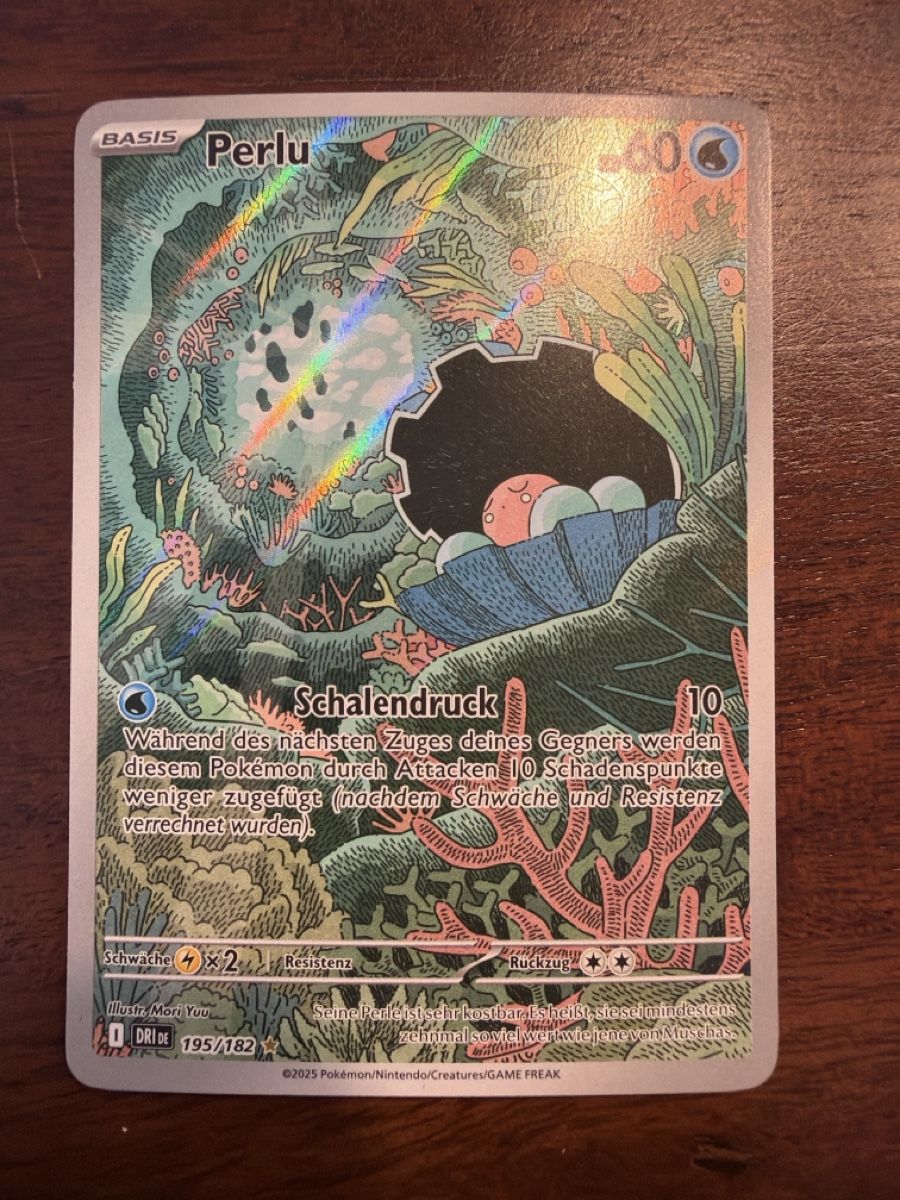 Pokémon Sammelbilder & Trading cards: Perlu (DRI 195) – Neu (gemäss Beschreibung) aus Emmenbrücke von Pack_Ripper