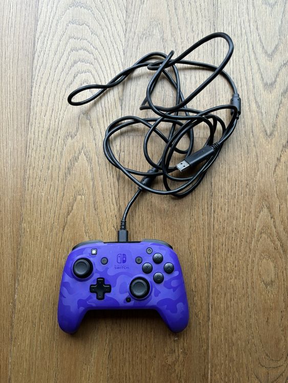 Controller für die Nintendo Switch (violett) (Gebraucht) in ...