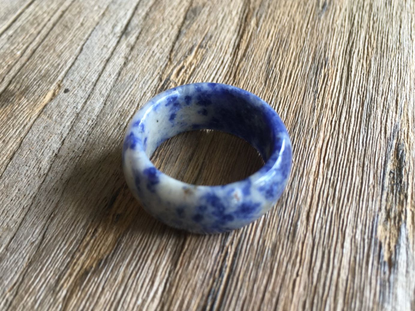Anelli: SODALIT  FINGERRING  BREITE 9,7mm  GRÖSSE 59 – Nuovo e nell'imballaggio originale da Aesch ZH venduto da LiquidAktion