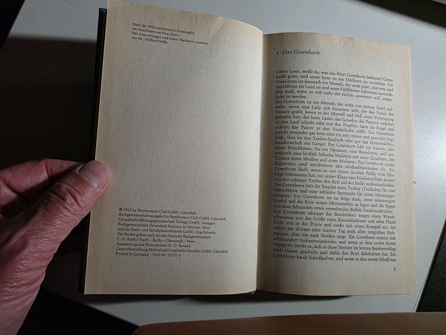 Libri: Winnetou 1 - Karl May - 1963 – Usato da Walterswil BE venduto da Lonitti 2