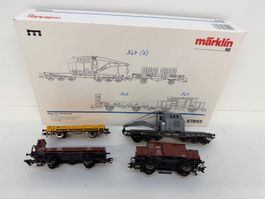 Märklin 47893 Wagen-Set "Gleisbauzug"