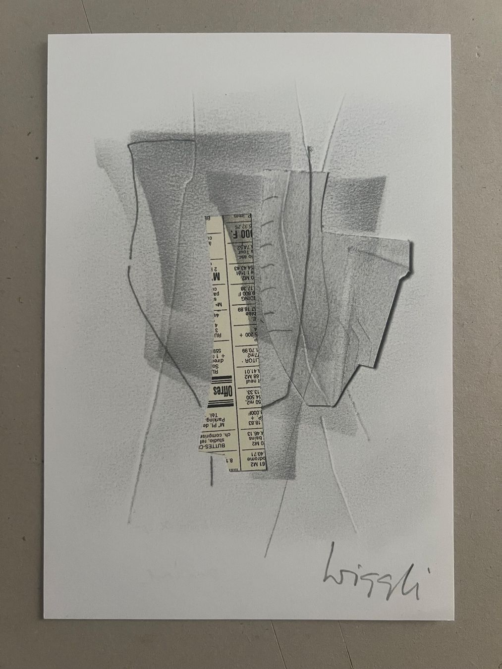 Grafiken & Lithographien: Konvolut Oscar Wiggli, handsigniert – Gebraucht aus Rain von Pic-Ass 4