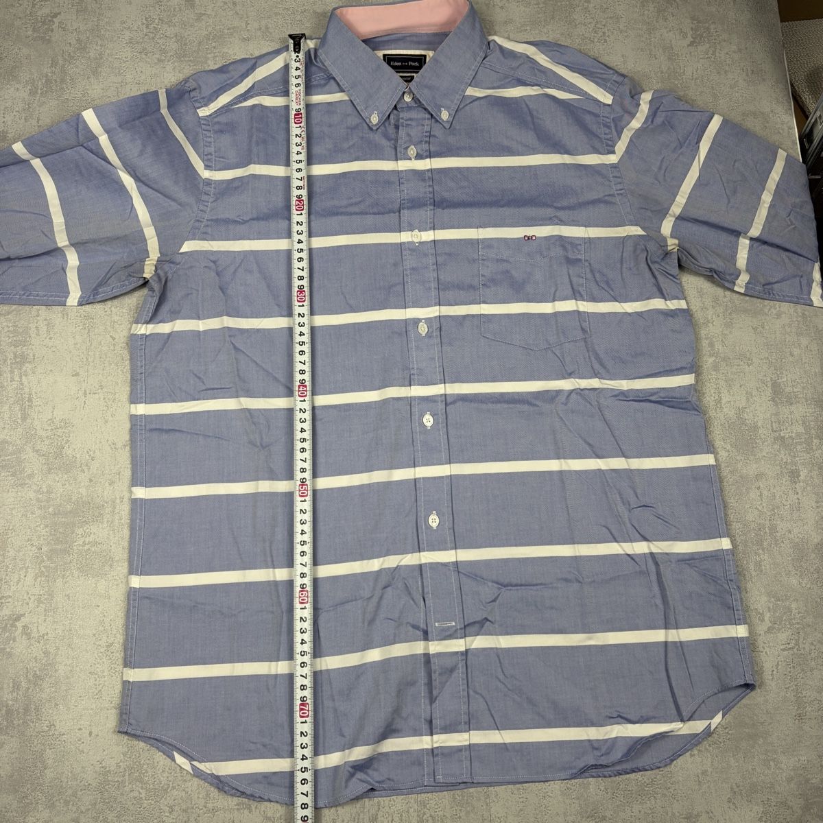 Hemden: Chemise Eden Park rayée bleu et blanche - L Regular – Neu (gemäss Beschreibung) aus Hauterive NE von Leo_o 1