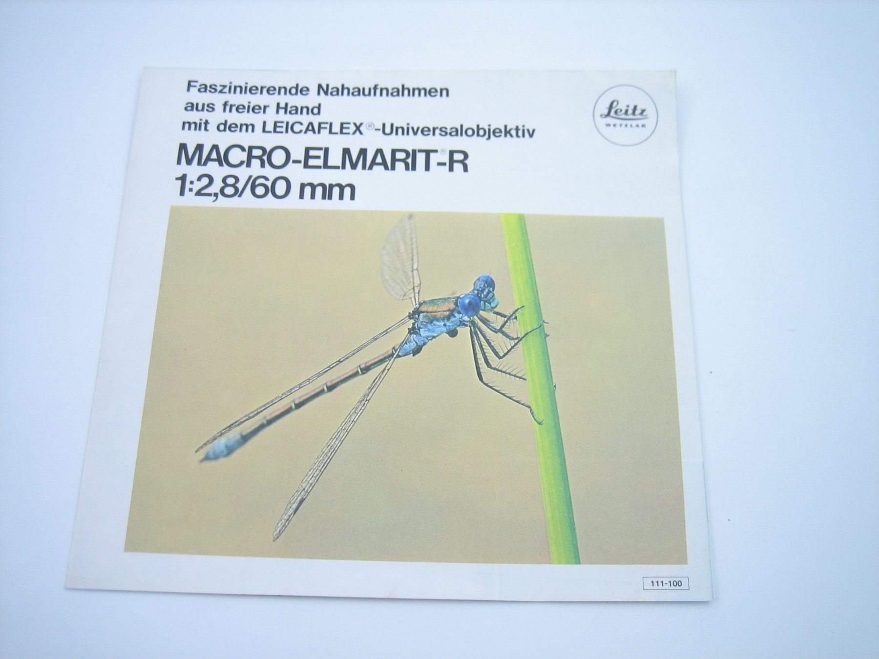 Leica Fotocamera: Leicaflex Macro-Elmarit-R Prospekt/Katalog – Usato da Zürich venduto da Tomi118