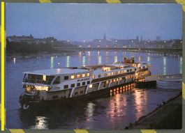 AK col Basel BS St. Johann, Schiffsanlegestelle ≈ 1984 