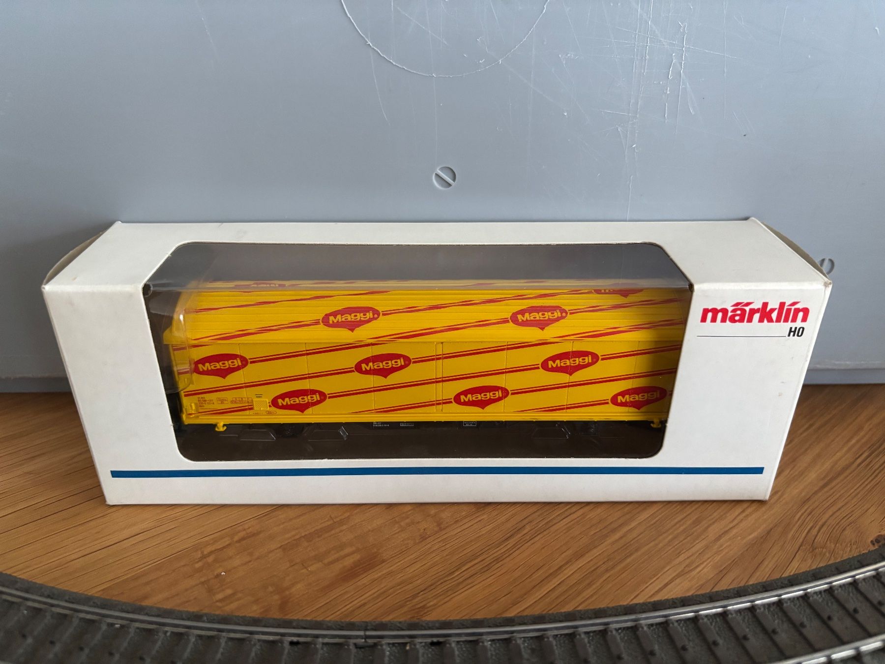 Märklin Modellini di ferrovie: Wagen Maggi - Märklin 4835 – Usato da Bremgarten AG venduto da Trombone98 4