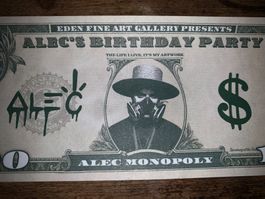 ALEC MONOPOLY Original Rare Banknote!