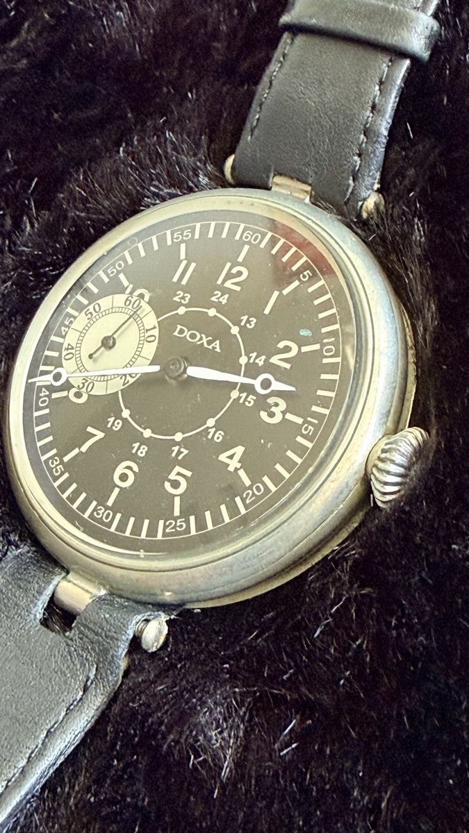 Doxa Orologi: DOXA 1917 Mechanical Pocket Watch Conversion – Usato da Uitikon Waldegg venduto da AndersWohoo 1